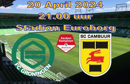 FC Groningen - SC Cambuur